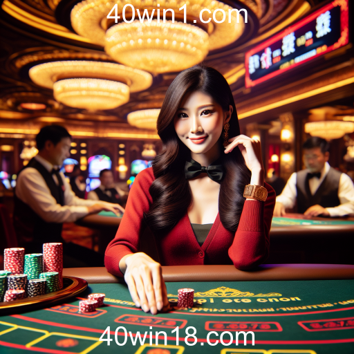 Descubra o Mundo do Cassino Ao Vivo no 40win1.com